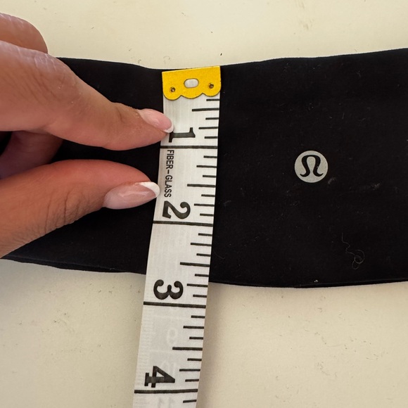 Lululemon Athletica Black Fitness Headband - Picture 4 of 5